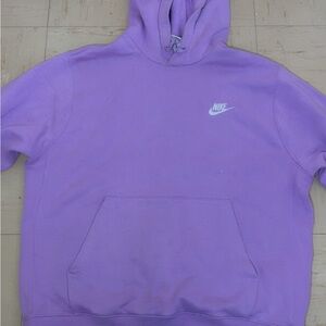 Nike Men's Purple Hoodie